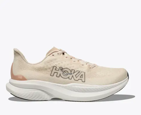 Hoka One One Women's Mach 6 Eggnog / Vanilla