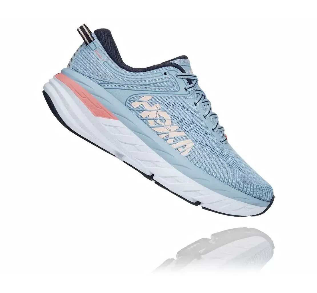 Hoka One One Women's Bondi 7 BLUE FOG / OMBRE BLUE