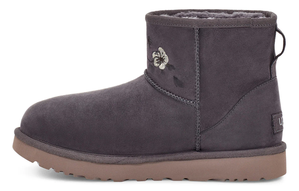 (WMNS) UGG Classic Mini Blossom 'Purple Grey' 1117317-NHT