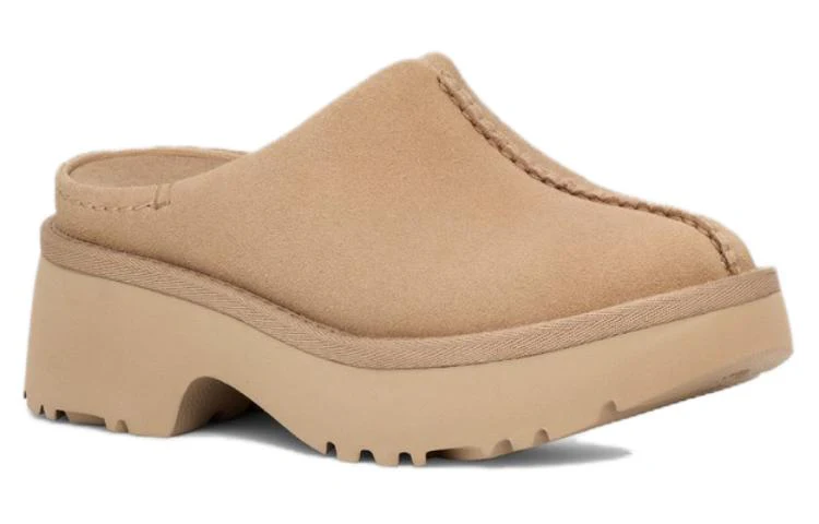 (WMNS) UGG New Heights Clog 'Sand' 1152731-SAN