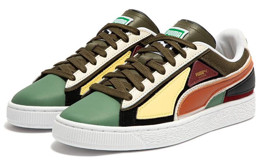 PUMA Suede 'Layers - Deep Olive Warm Chestnut' 387480-02