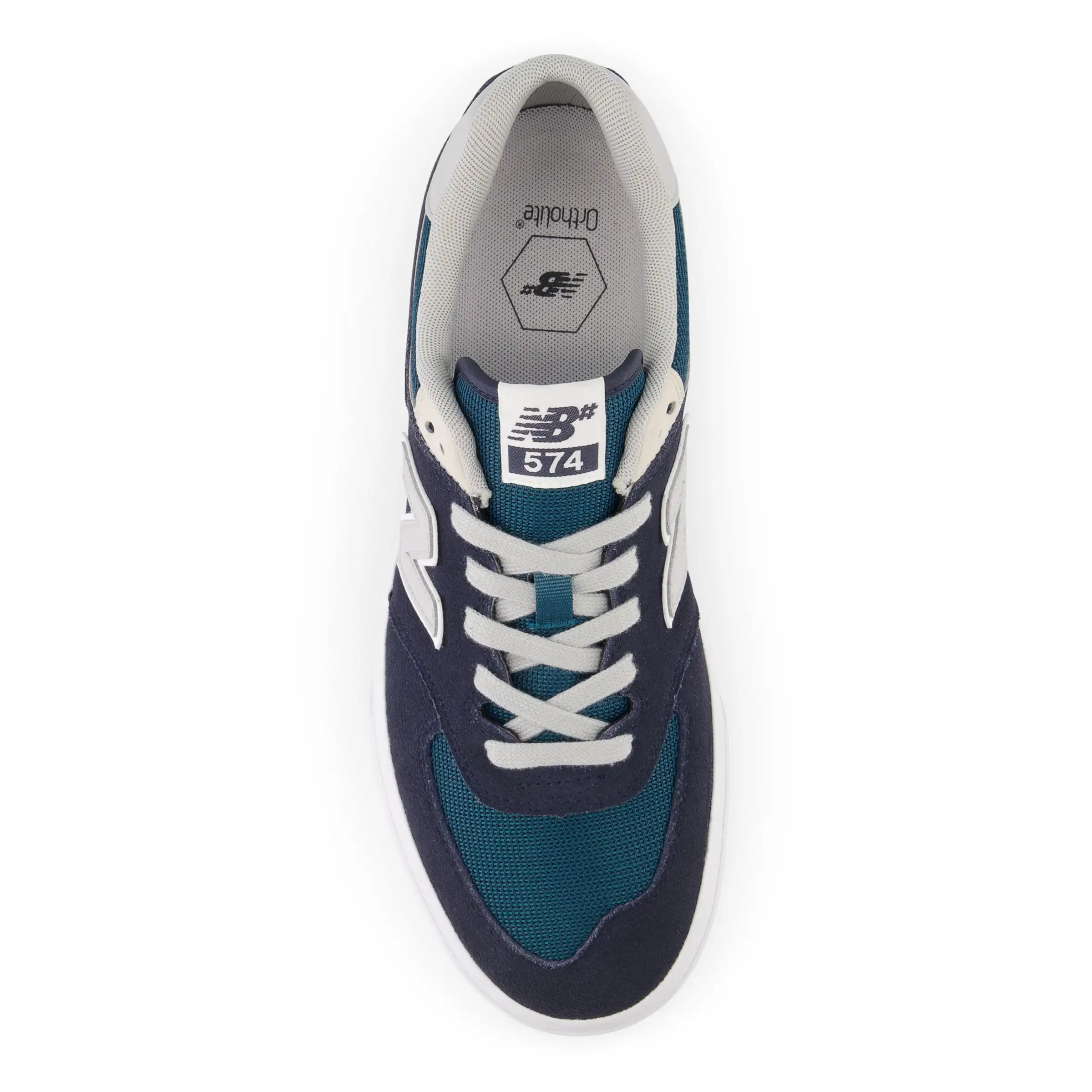 NB Numeric 574 Vulc - Navy with Grey