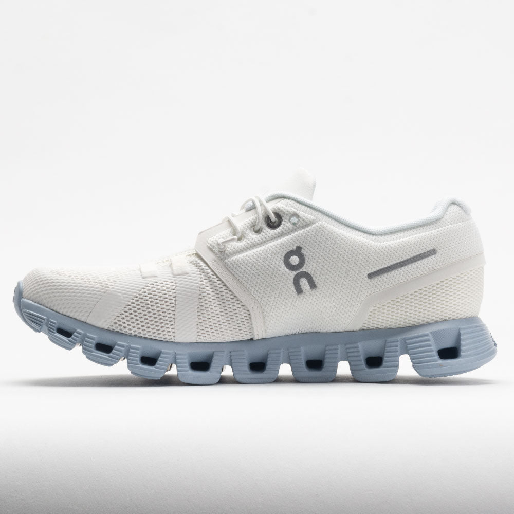 On Cloud 5 Women's White/Chambray