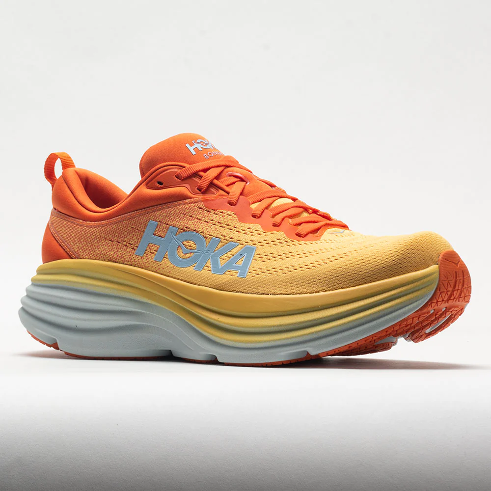 HOKA Bondi 8 Men's Puffin's Bill/Amber Yellow