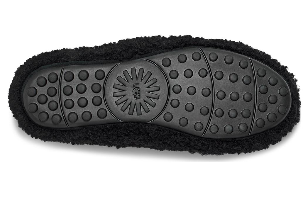 (WMNS) UGG SlipOn Comfortable Loafers 'Versatile Black' 1153515-BLK