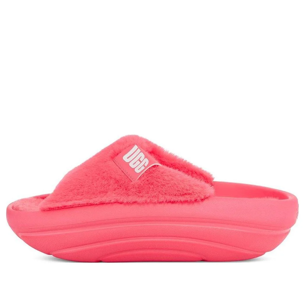 (WMNS) UGG FoamO UGGplush Slide 'Super Coral' 1143849-SPCL