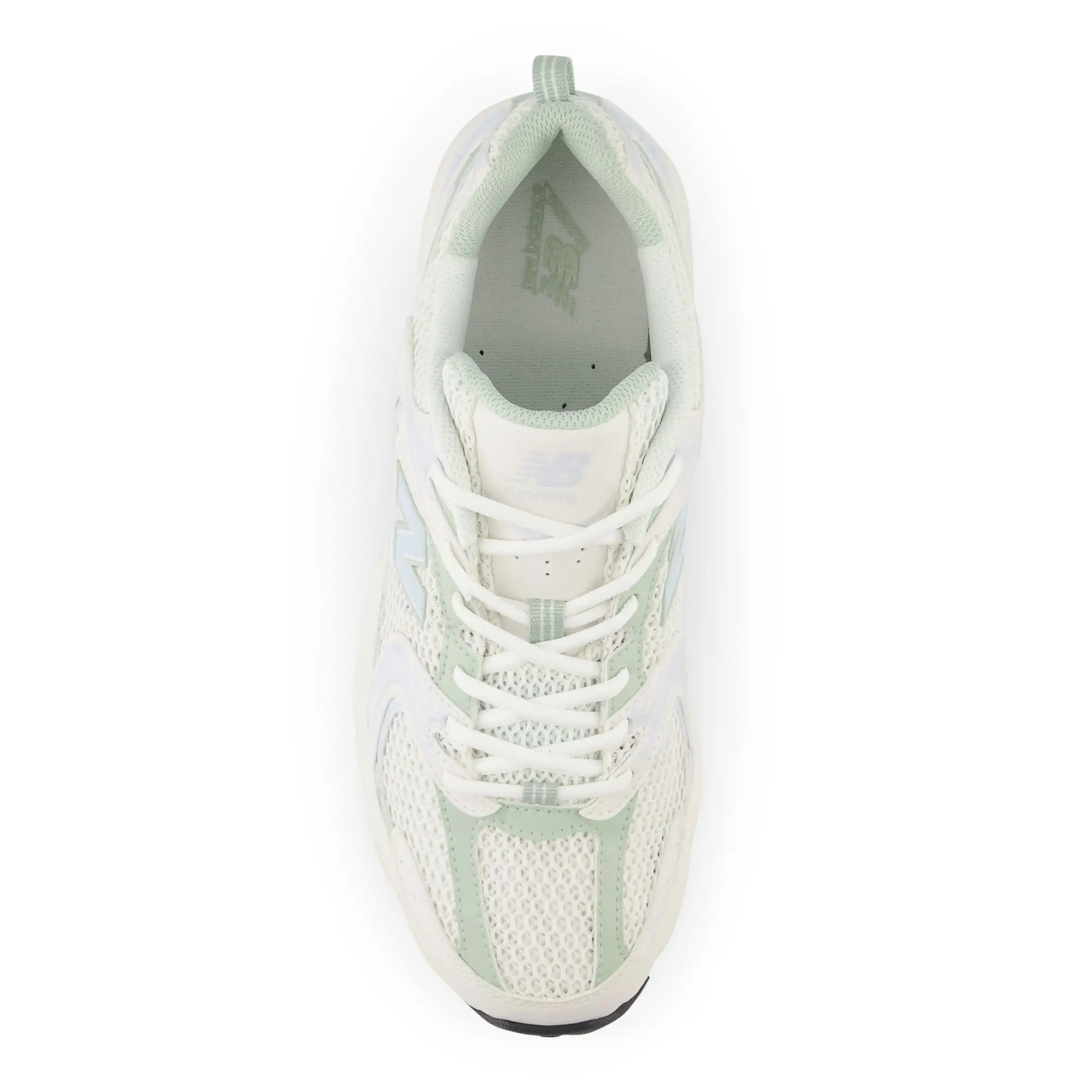 530 - Sea Salt with Ice Blue and Silver Moss