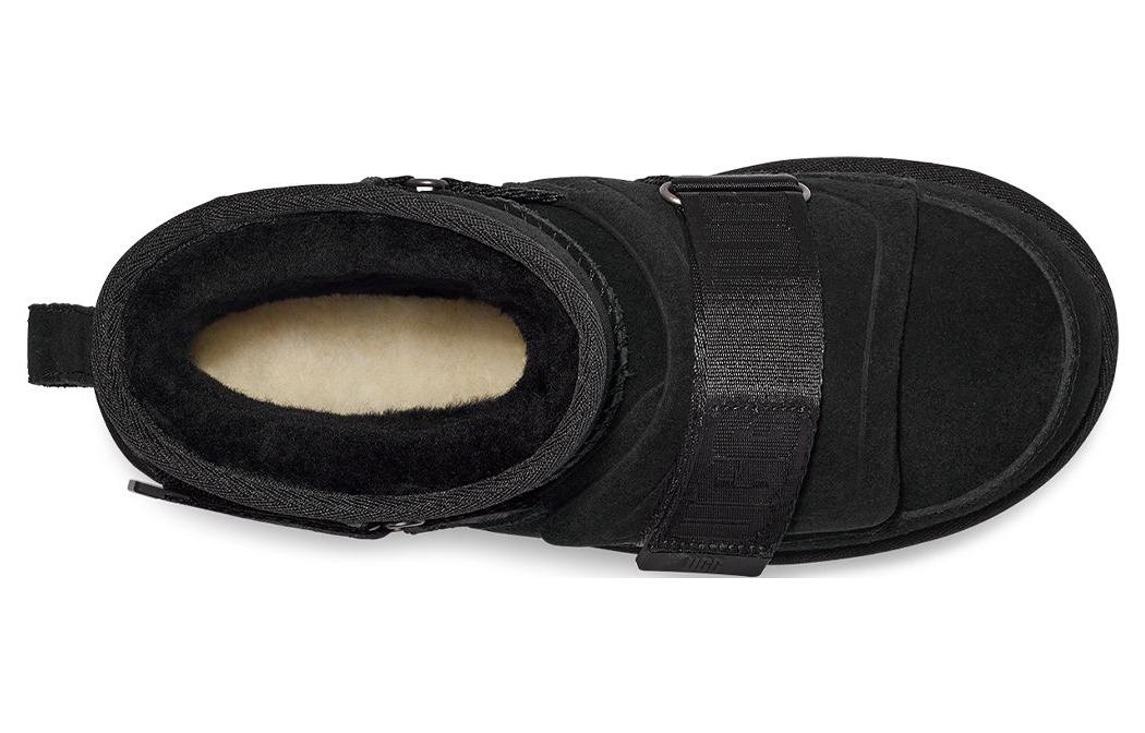 (WMNS) UGG Classic Ultra Mini Hybrid 'Black' 1133471-BLK