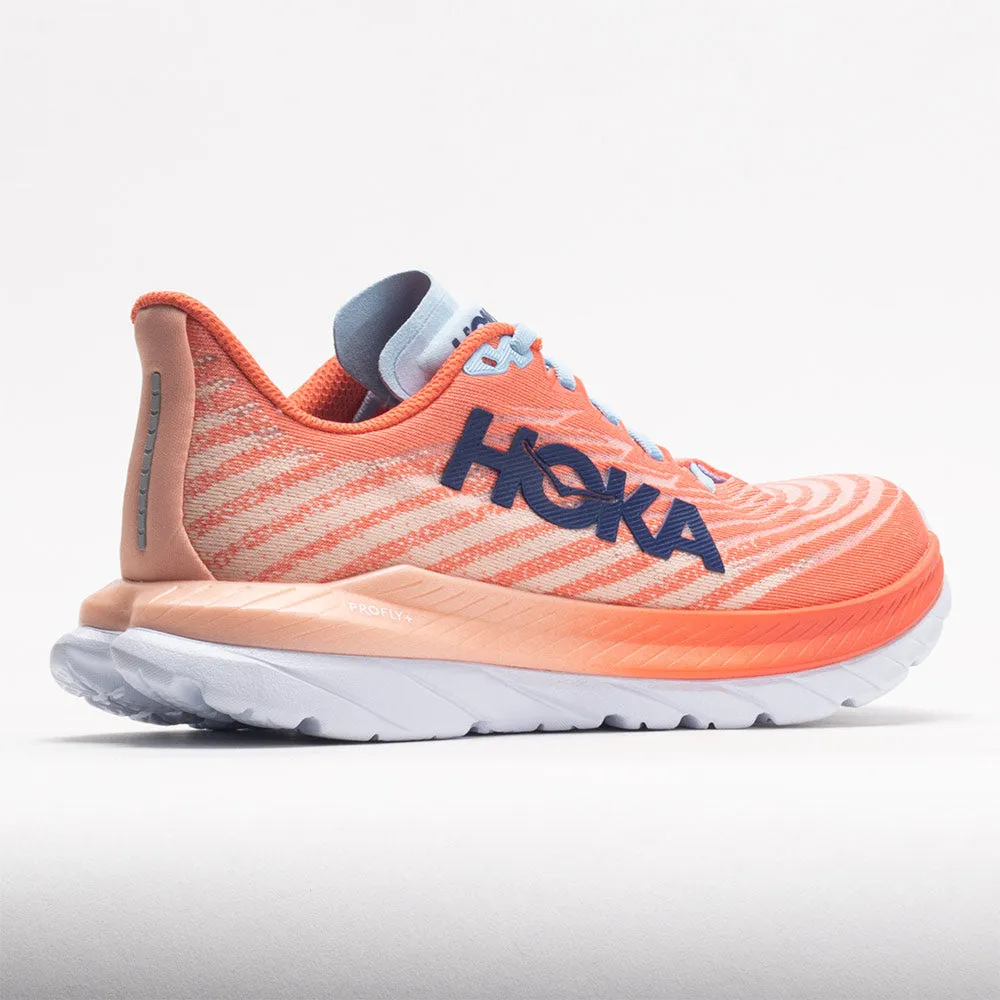 Hoka One One Mach 5 Women's Camellia/Peach Parfait