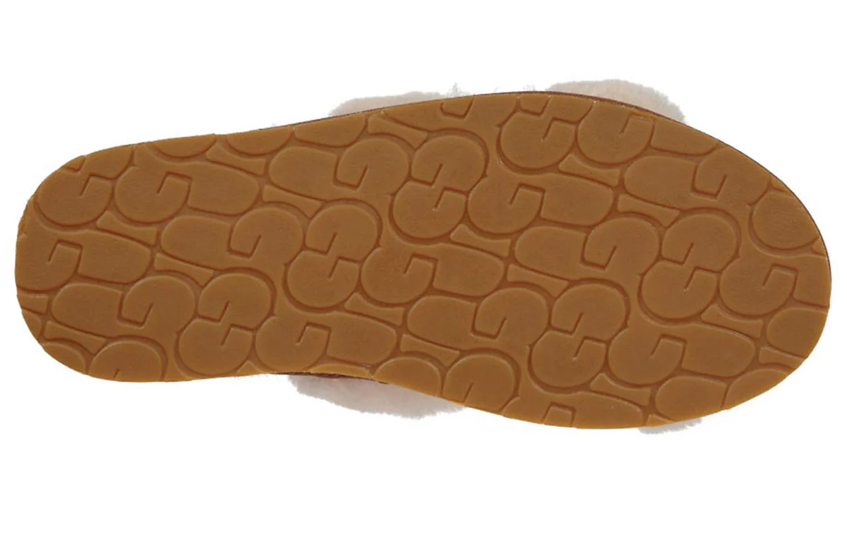 (WMNS) UGG Abela Retro Slippers 1017548-NAT