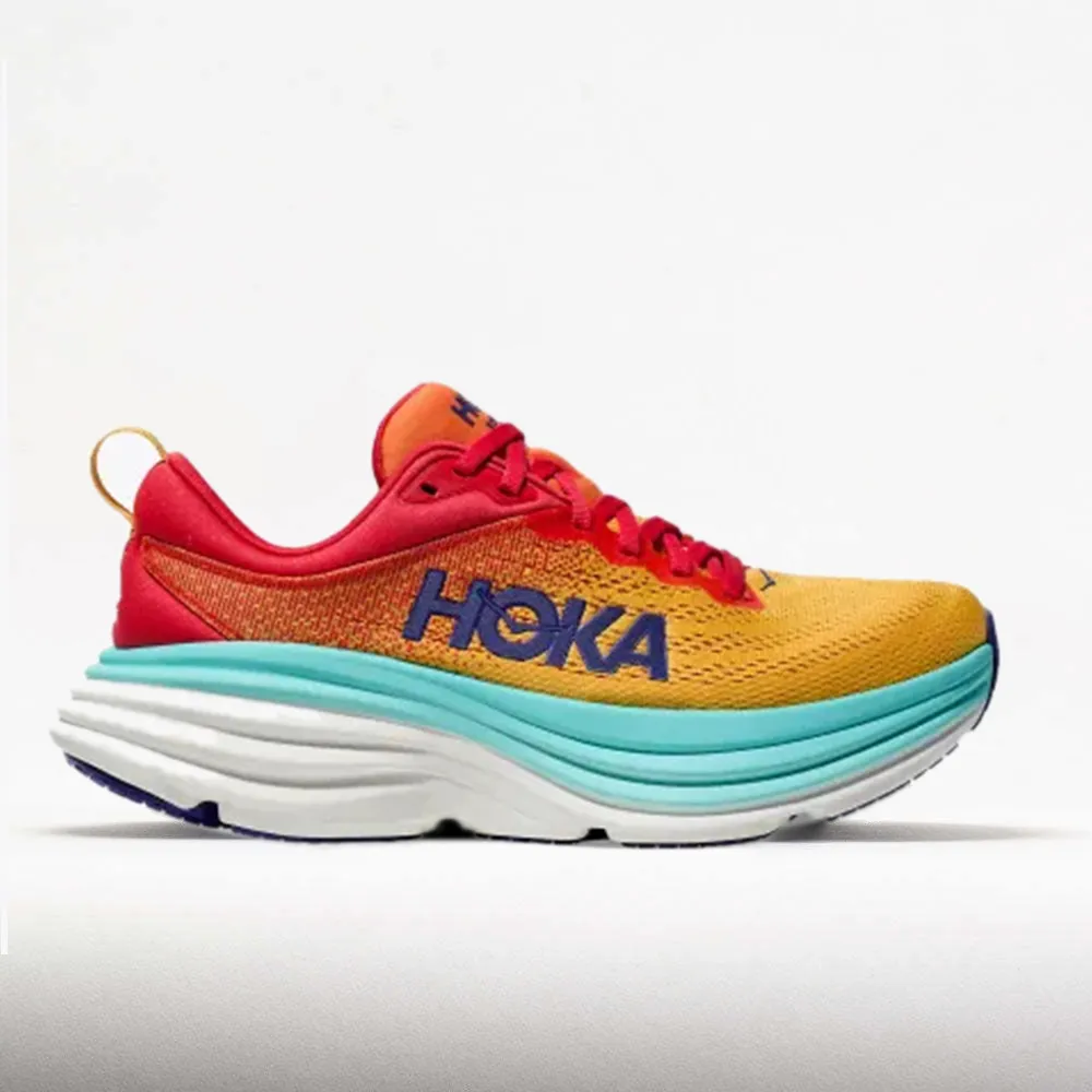 Hoka One One Bondi  8 Women's Cerise / Cloudless