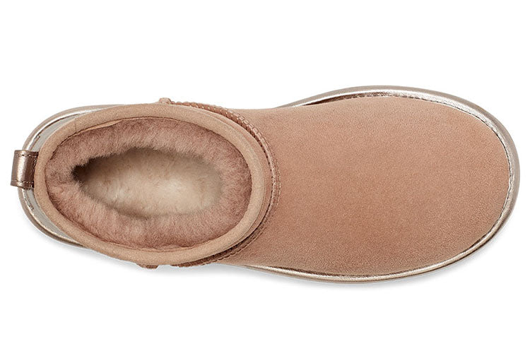 (WMNS) UGG Classic Ultra Mini Shine 'Beech Wood' 1123634-BCHW