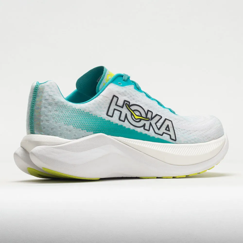 Hoka One One Mach X Women's White/Blue Glass