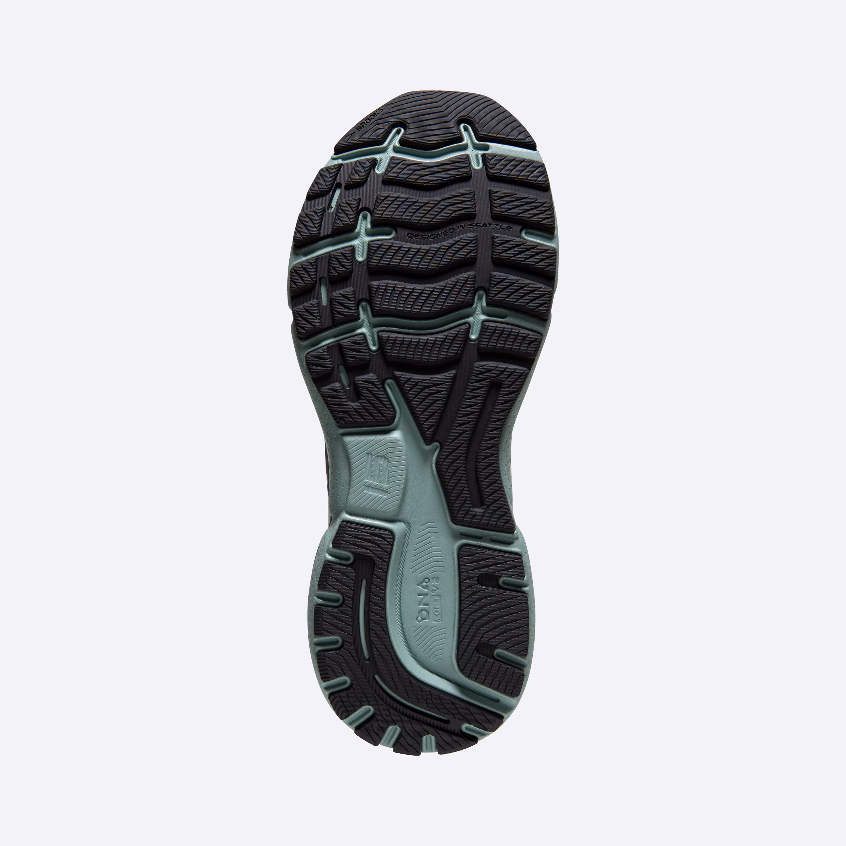 Men's Brooks, Ghost 15 Neutral Running Shoe -- Grey/Oyster/Cloud Blue