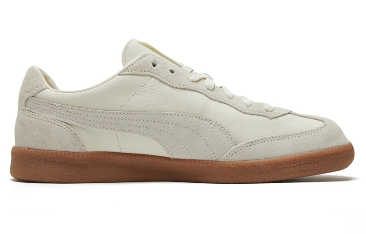 PUMA Liga Leather Shoe Beige 364597-01