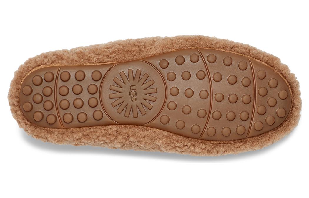 (WMNS) UGG SlipOn Comfortable Loafers 'Brown' 1153515-CHE