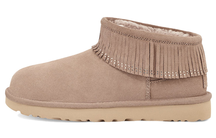 (WMNS) UGG Ultra Mini Fringe Bling 1121576-BCHW