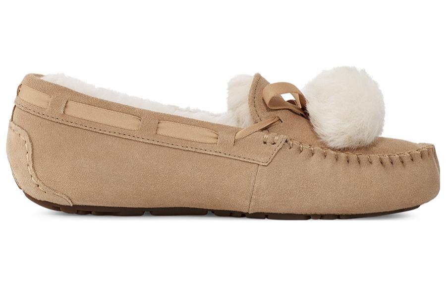 (WMNS) UGG Dakota Moccasins Slippers 'LIght Chestnut'' 1138651-SAN