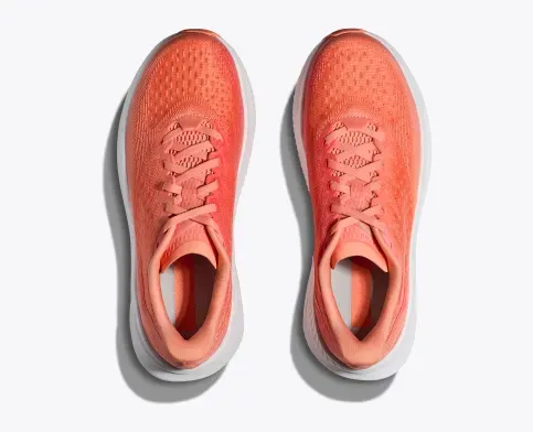 Hoka One One Women's Mach 6 Guava / White