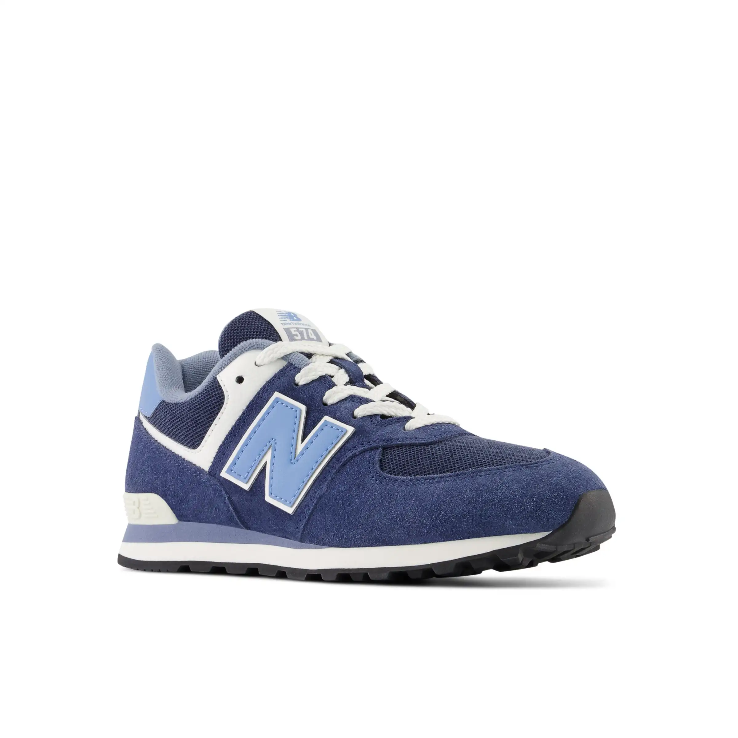 574 - NB Navy with Heritage Blue