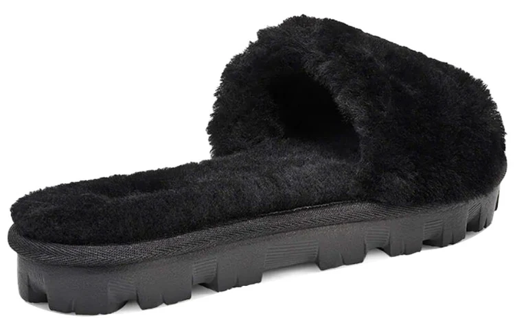 (WMNS) UGG Cozette Slide Black Slippers 1100892-BLK