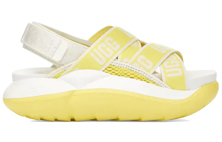 (WMNS) UGG LA Cloud Collection Sports sandals 'Yellow' 1110090-MWSS