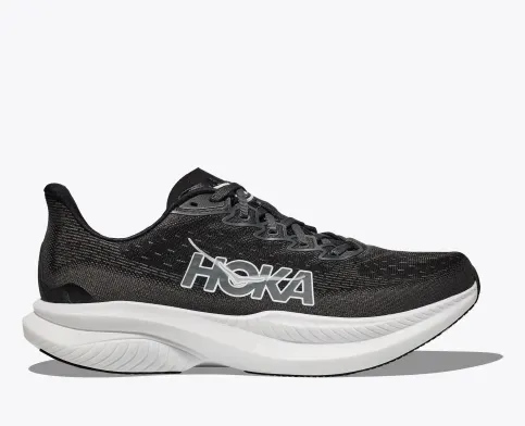 Hoka One One Women's Mach 6 Black / White