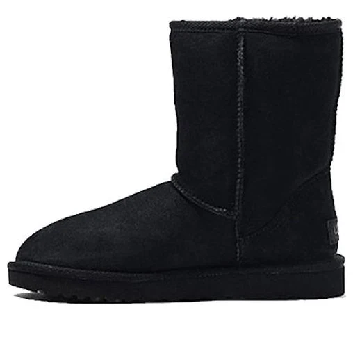 (WMNS) UGG Classic Short II Fleece Lined Black 1016223-BLK