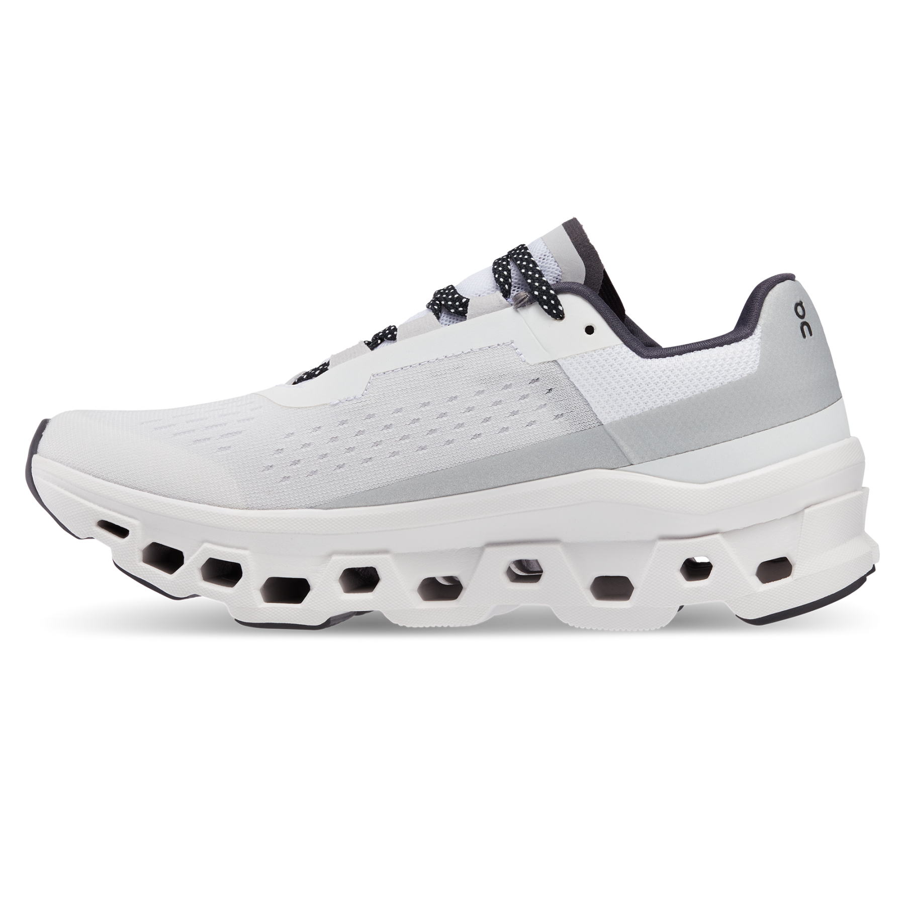 On Cloudmonster Shoe White Running Shoes