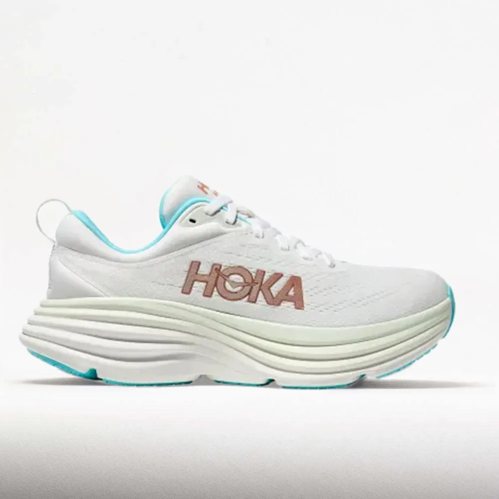 Hoka One One Bondi  8 Women's Frost / Rose Gold