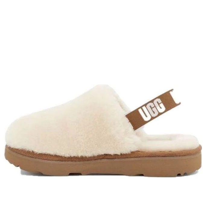 (PS) UGG Fluff Yeah Clog Slipper 'Natural' 1123633K-NAT