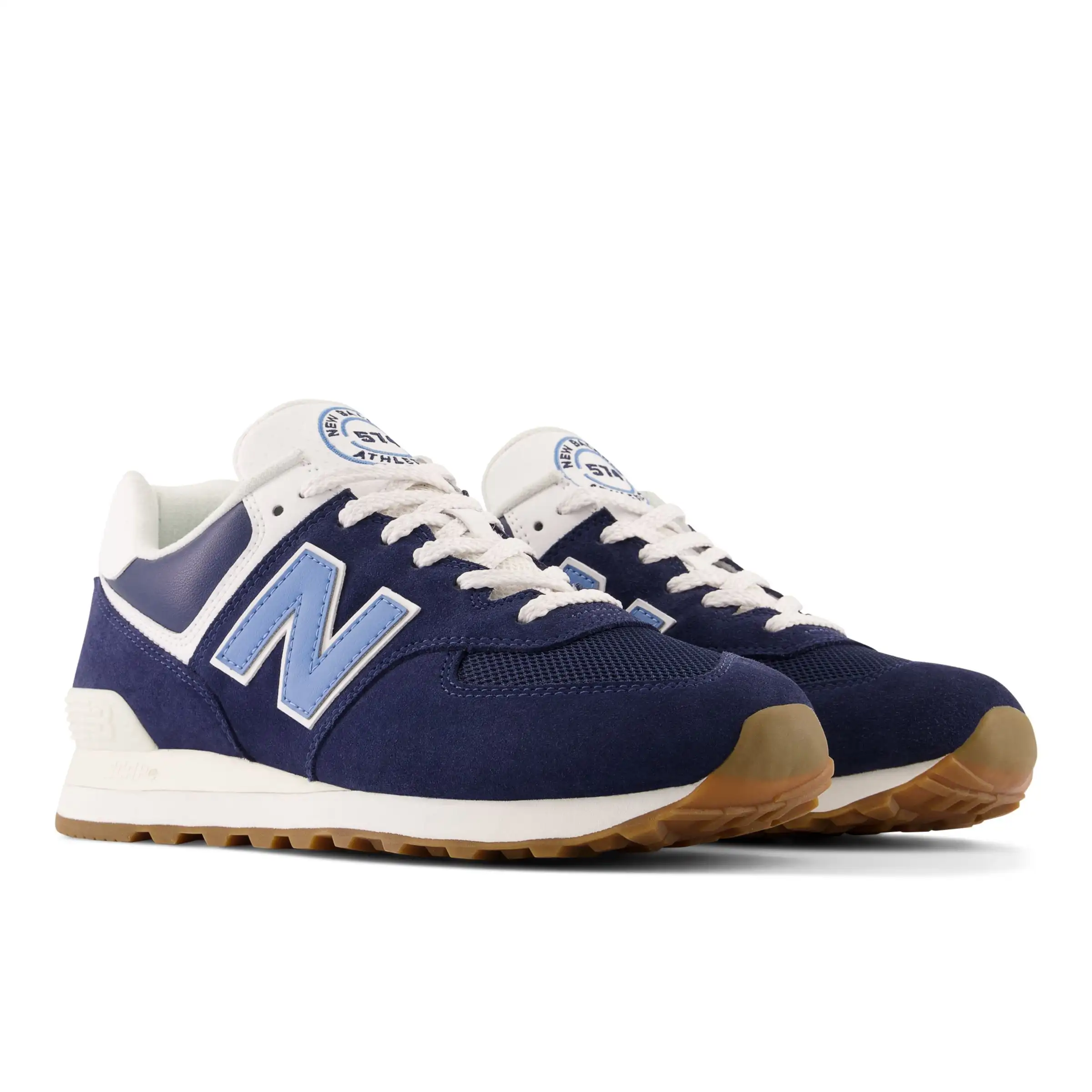 574 - Navy with White