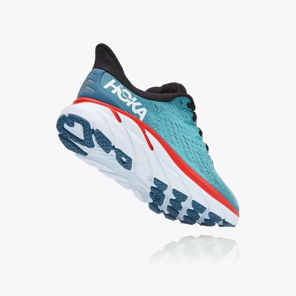 Hoka One One Women's Clifton 8 - Real Teal / Aquarelle