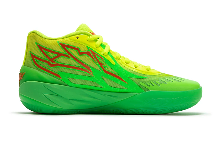PUMA MB.02 LaMelo Ball x Nickelodeon 'Slime' 377584-01