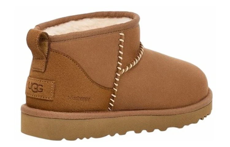 (WMNS) UGG x Madhappy Classic Ultra Mini 'Chestnut' 1146332-CHE