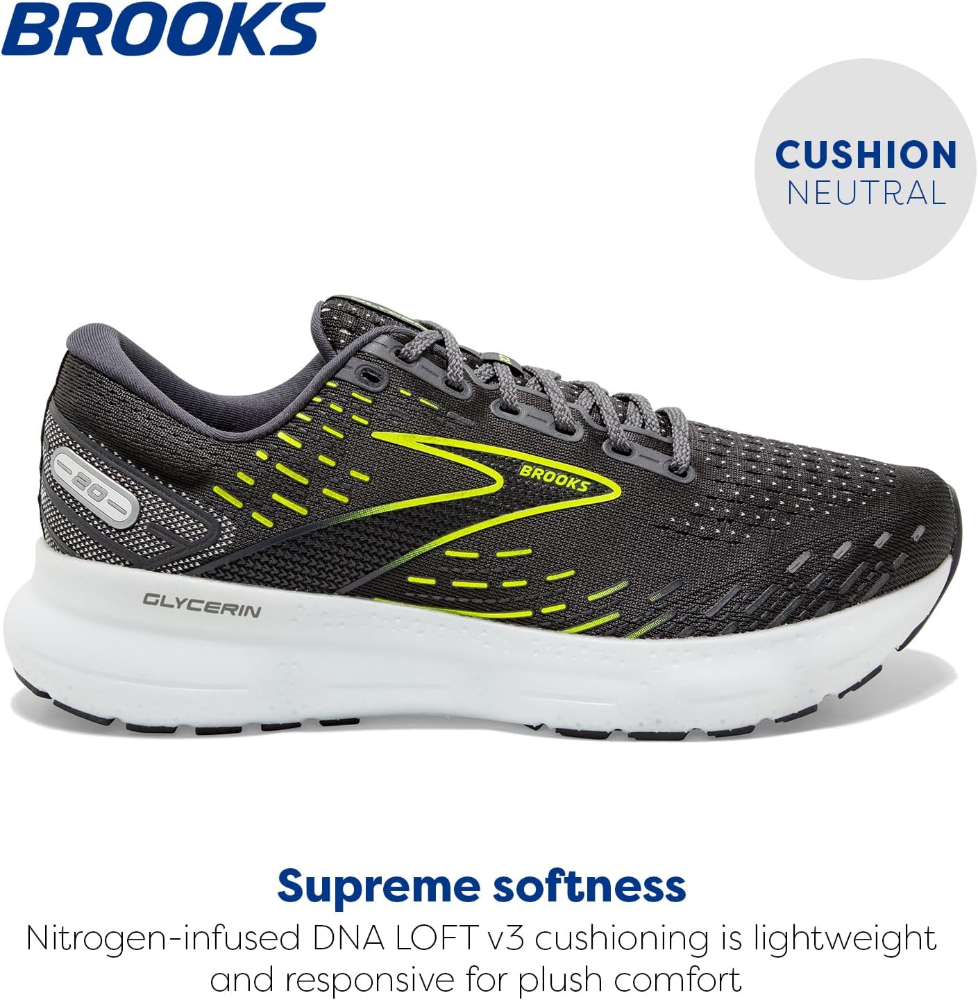 Brooks Women's Glycerin 20 Neutral Running Shoe