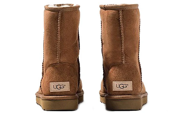 (WMNS) UGG Classic Short II 'Chestnut' 1016223-CHE