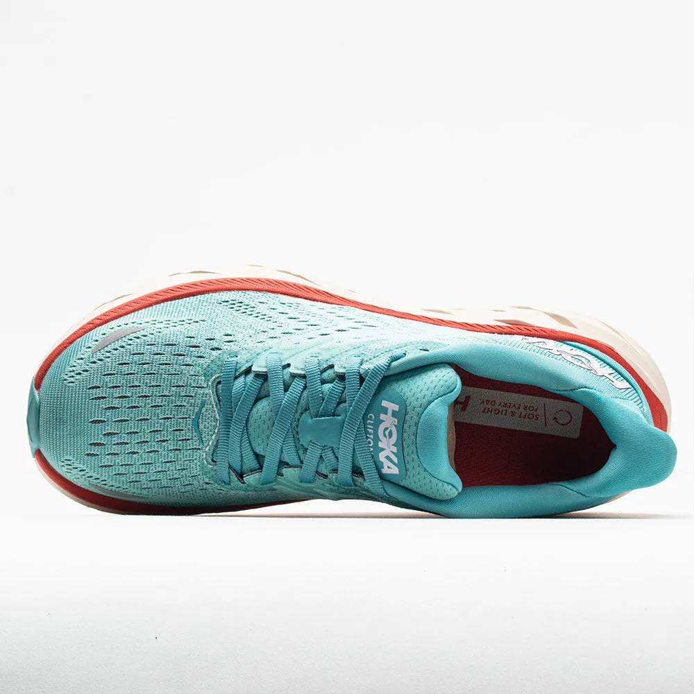 Hoka One One One One Clifton 8 Women's Aquarelle/Eggshell Blue