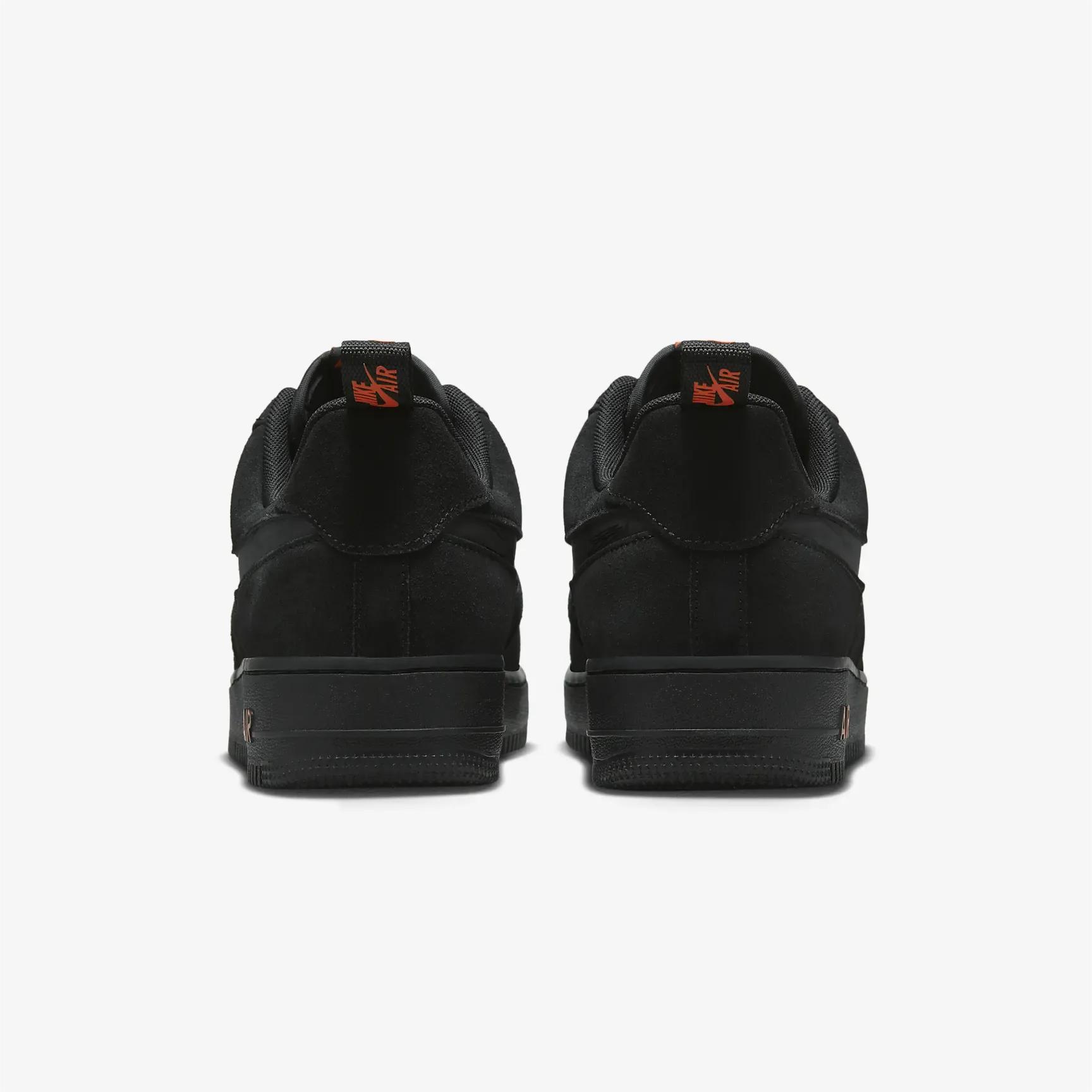 NIKE Air Force 1 Low Multi-Swoosh Black Crimson