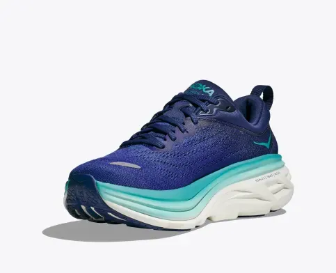 Hoka One One Bondi  8 Women's Bellwether Blue / Evening Sky