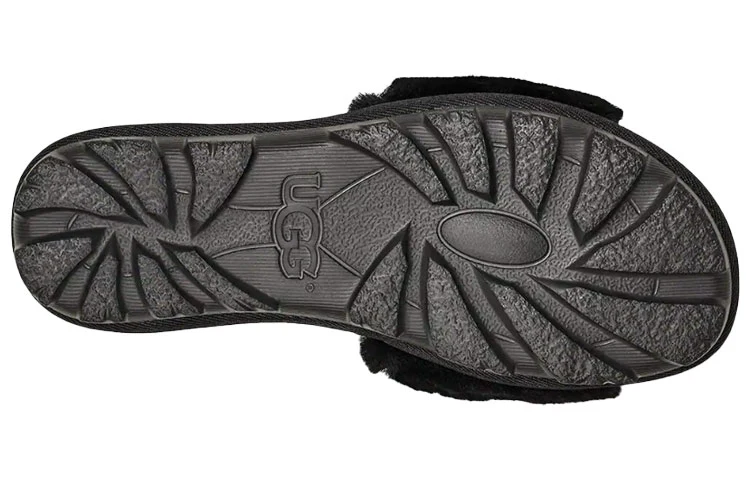 (WMNS) UGG Cozette Slide Black Slippers 1100892-BLK