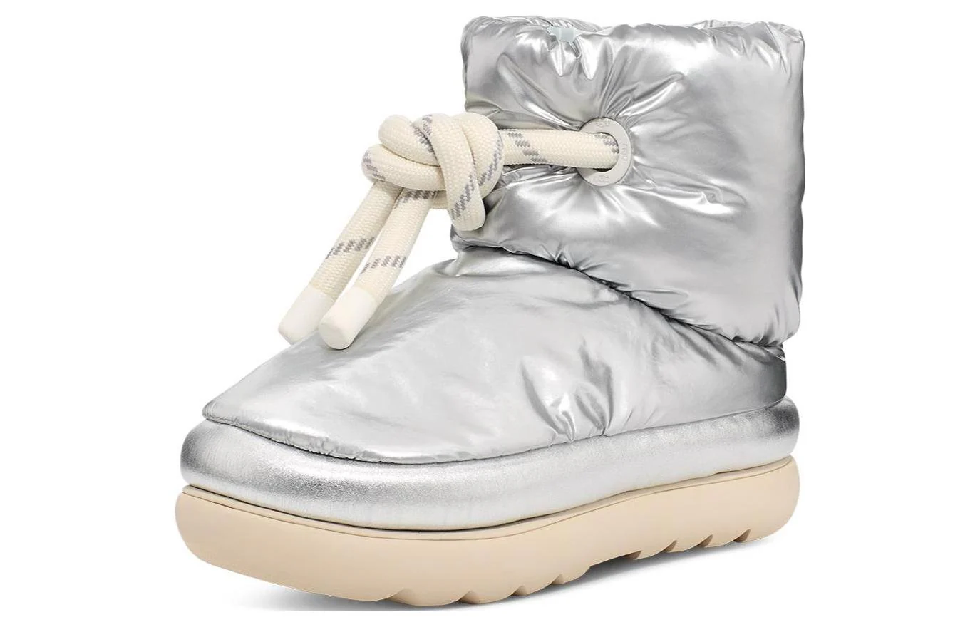 (WMNS) UGG Classic Maxi Short Boot 'Metallic Silver' 1135153-MSLV