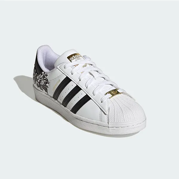 SUPERSTAR BLACK FLOWER EMBROIDERY