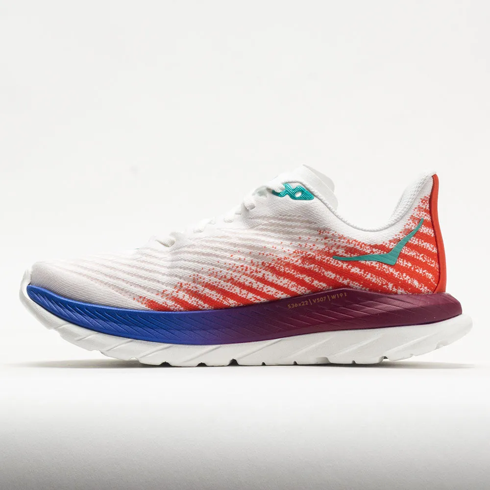 Hoka One One Mach 5 Women's White/Flame