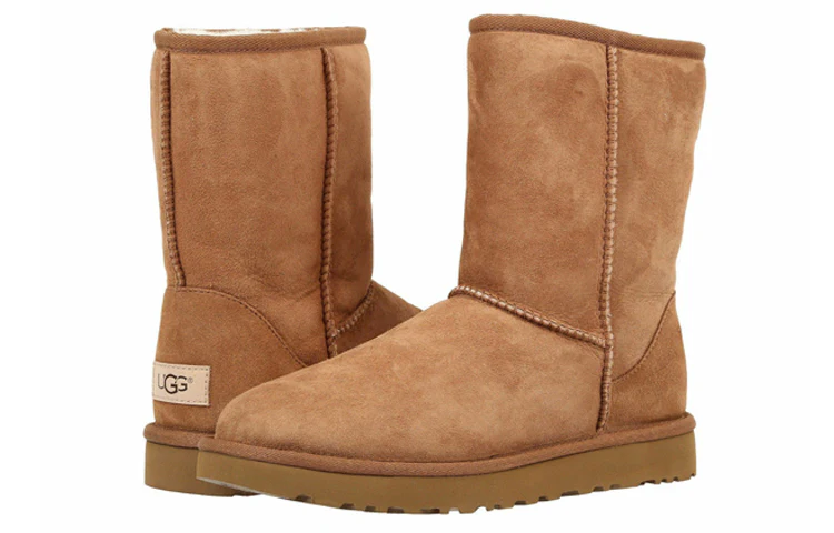 (WMNS) UGG Classic Short II 'Chestnut' 1016223-CHE