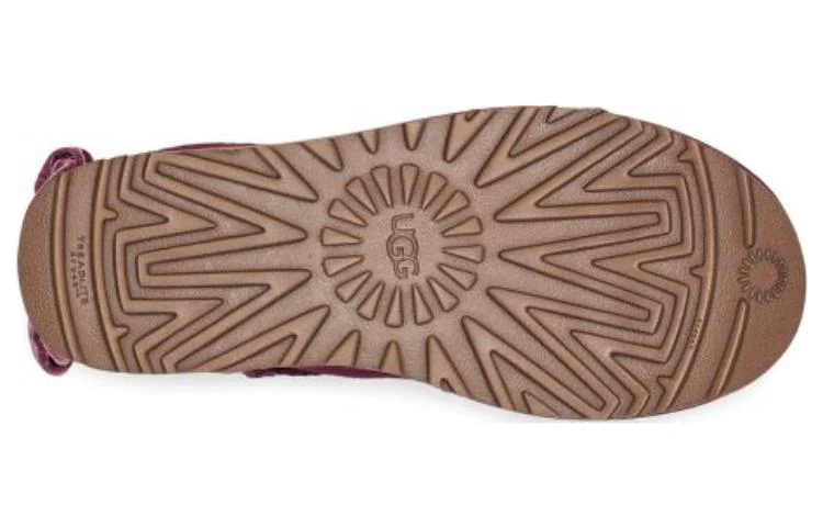 (WMNS) UGG Mini Bailey Bow Boots 'Wild Grape' 1138172-WGRP