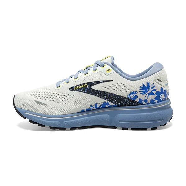 Women's Brooks, Ghost 15 Running Shoe - ICE/RAIN/EBONY