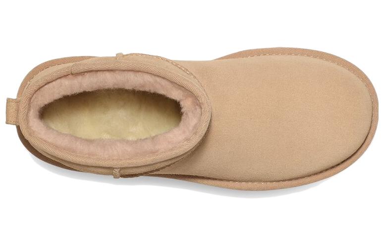 (WMNS)UGG Classic Ultra Mini Platform 'Driftwood' 1135092-DRI