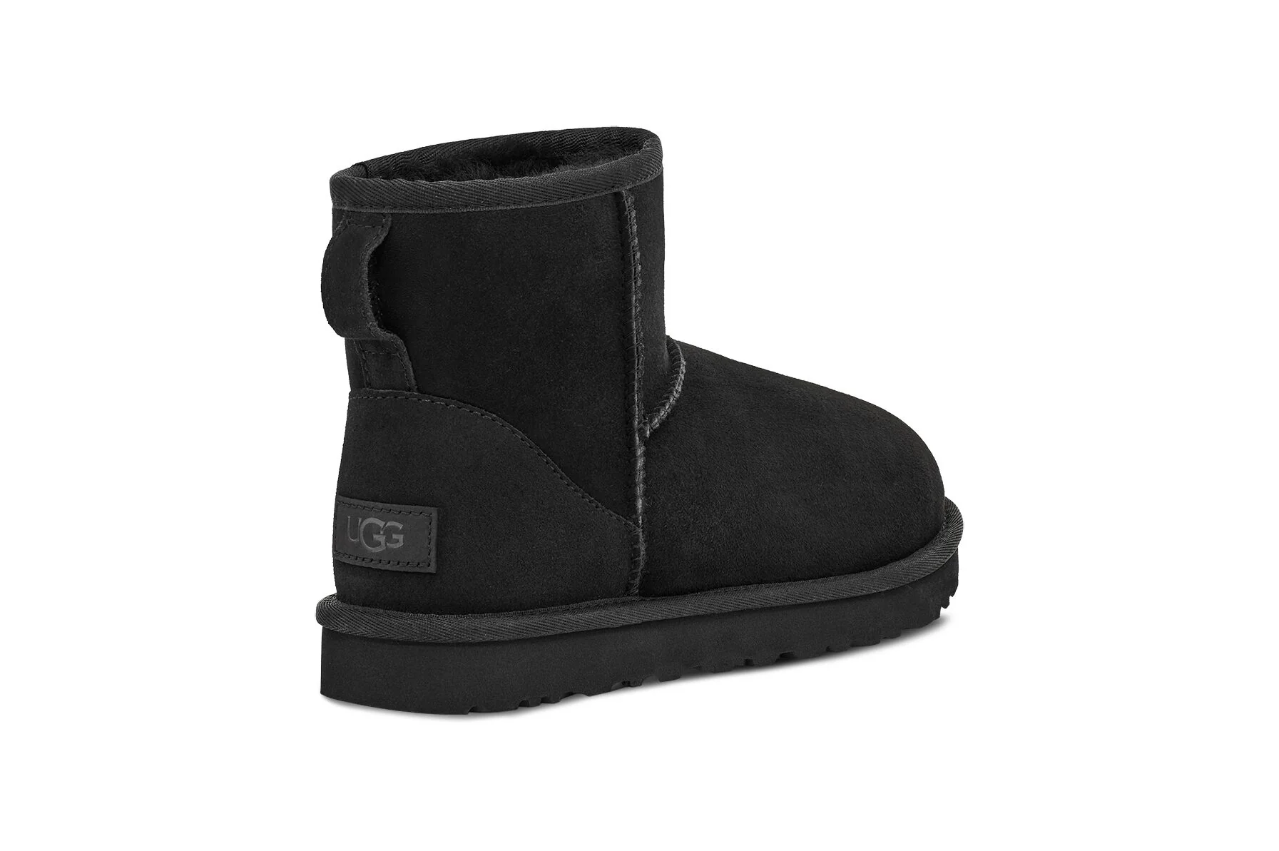 (WMNS) UGG Classic Mini II 'Black' 1016222-BLK