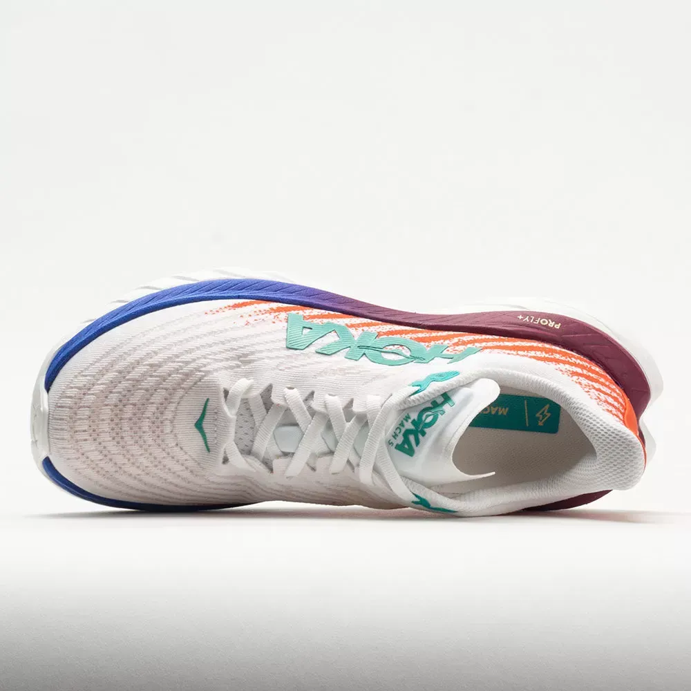 Hoka One One Mach 5 Women's White/Flame